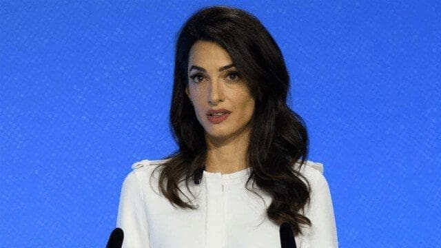 Read more about the article Amal Clooney quits UK government position over Boris Johnson proposal